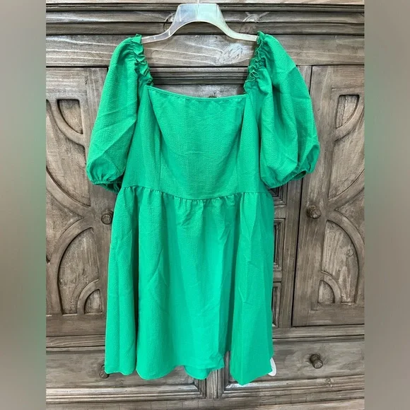 shein curve green dress Shein Curve Green Event Dress Size 2XL – DYL Fashions main image 0